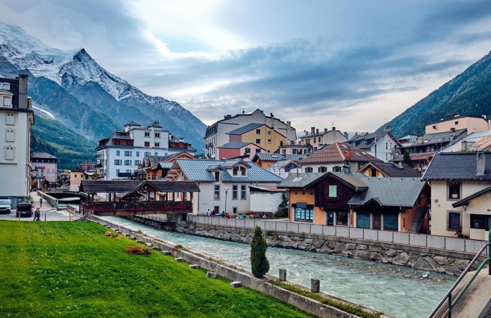 Top Floor Apartment Mansard - Central Chamonix Mont Blanc Haven Exterior foto