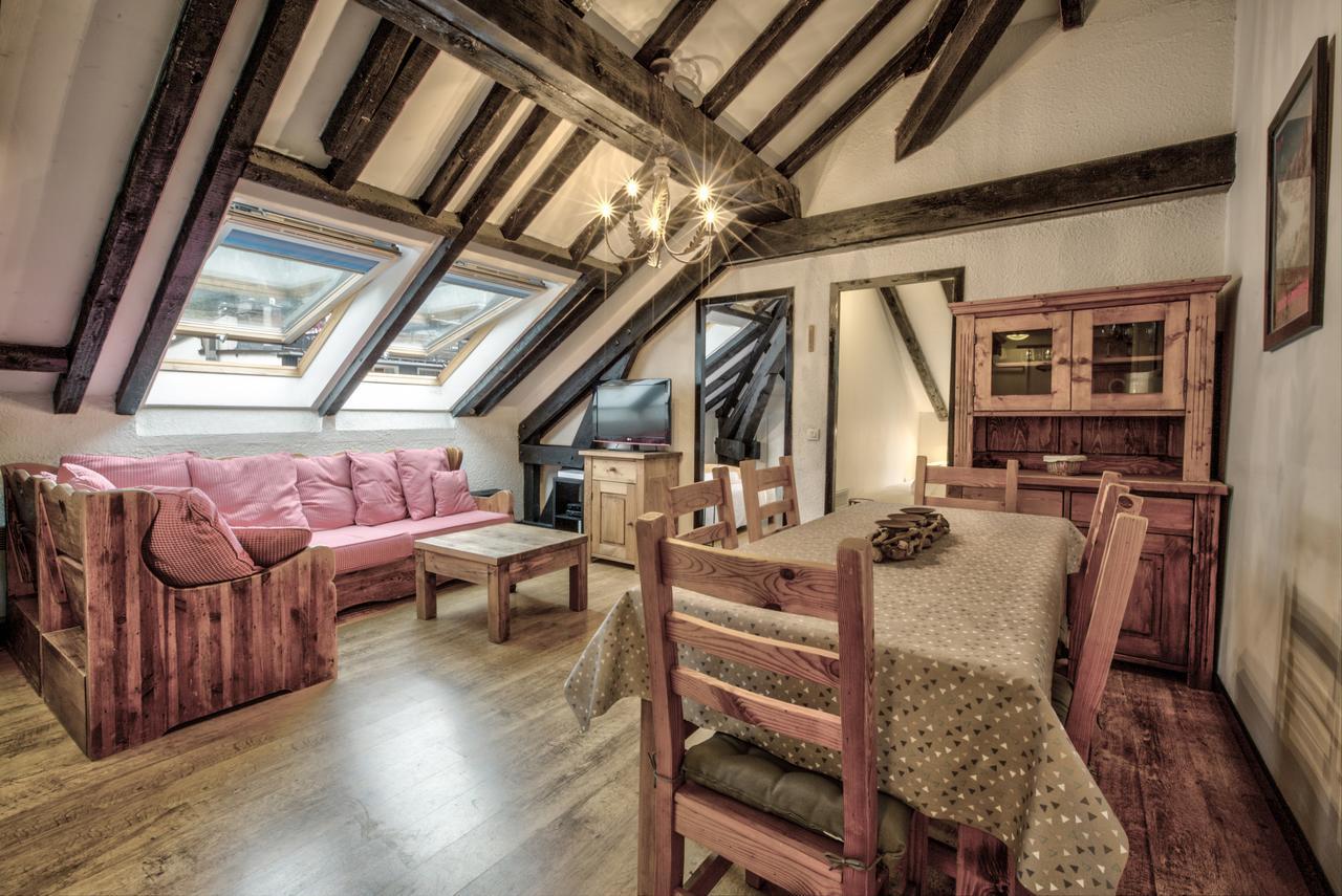 Top Floor Apartment Mansard - Central Chamonix Mont Blanc Haven Exterior foto