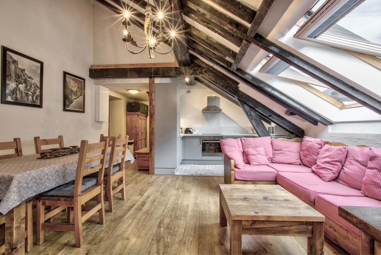 Top Floor Apartment Mansard - Central Chamonix Mont Blanc Haven Exterior foto